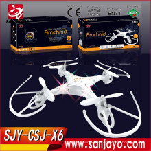 Nuevos productos calientes 4CH 2.4GHz RC Quadcopter que juega 2.4G rc drone mini UFO CSJ-X6